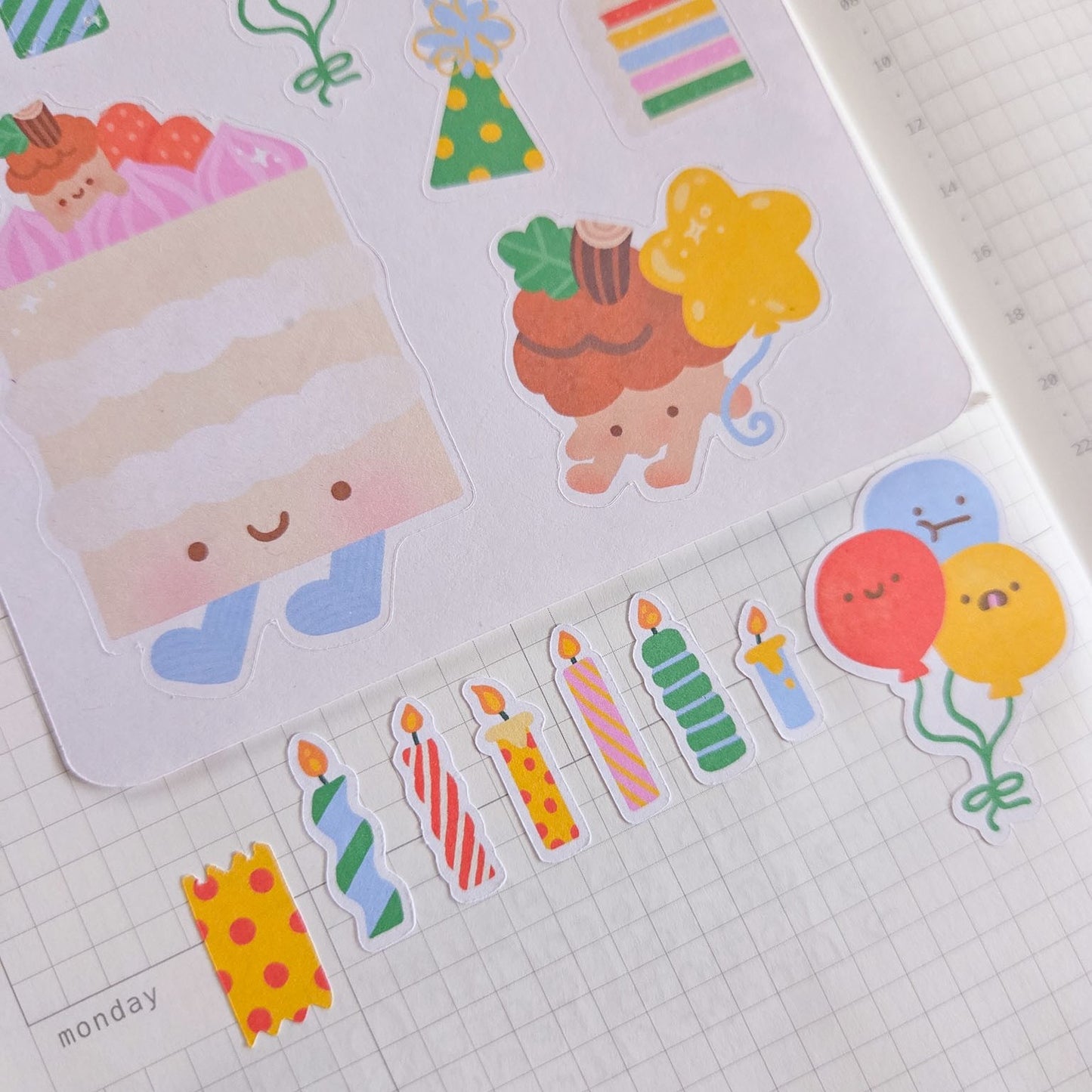 Birthday Sticker Sheet