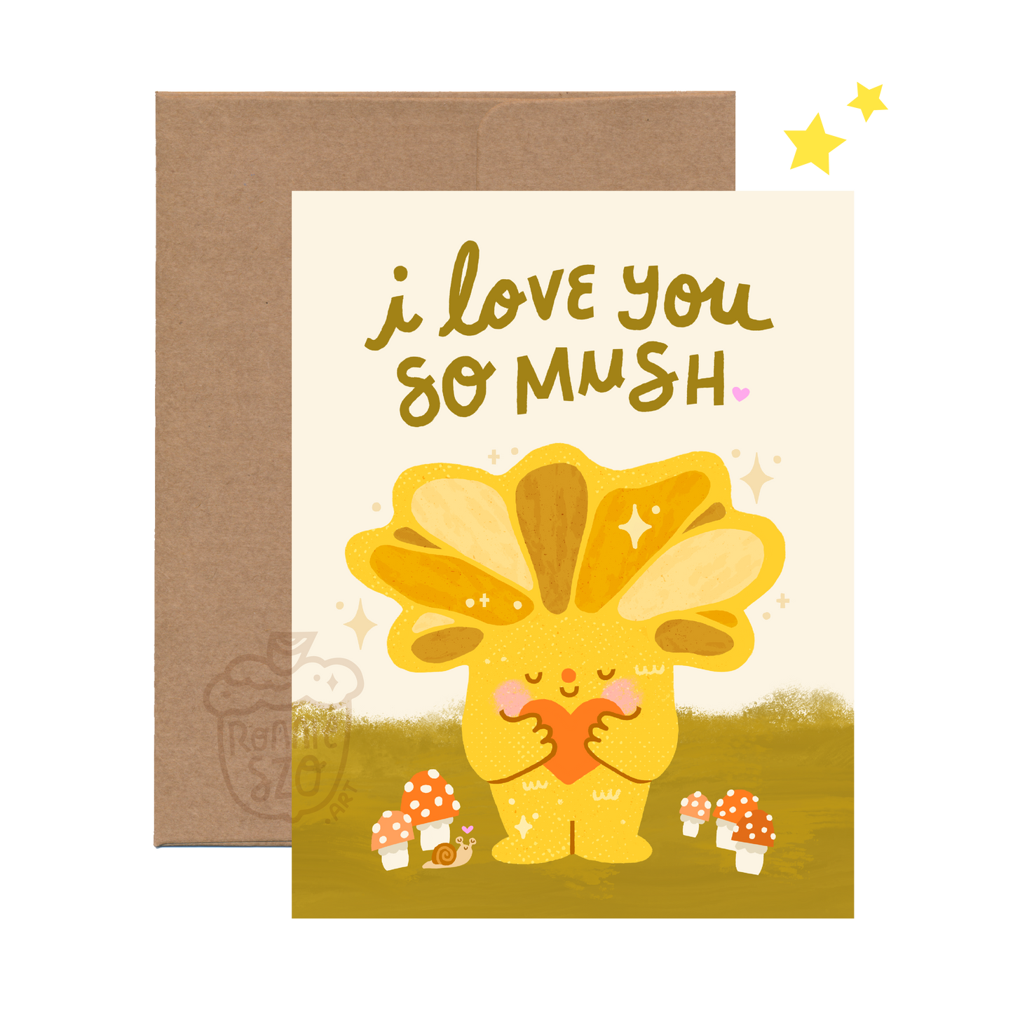 I Love You So Mush Greeting Card