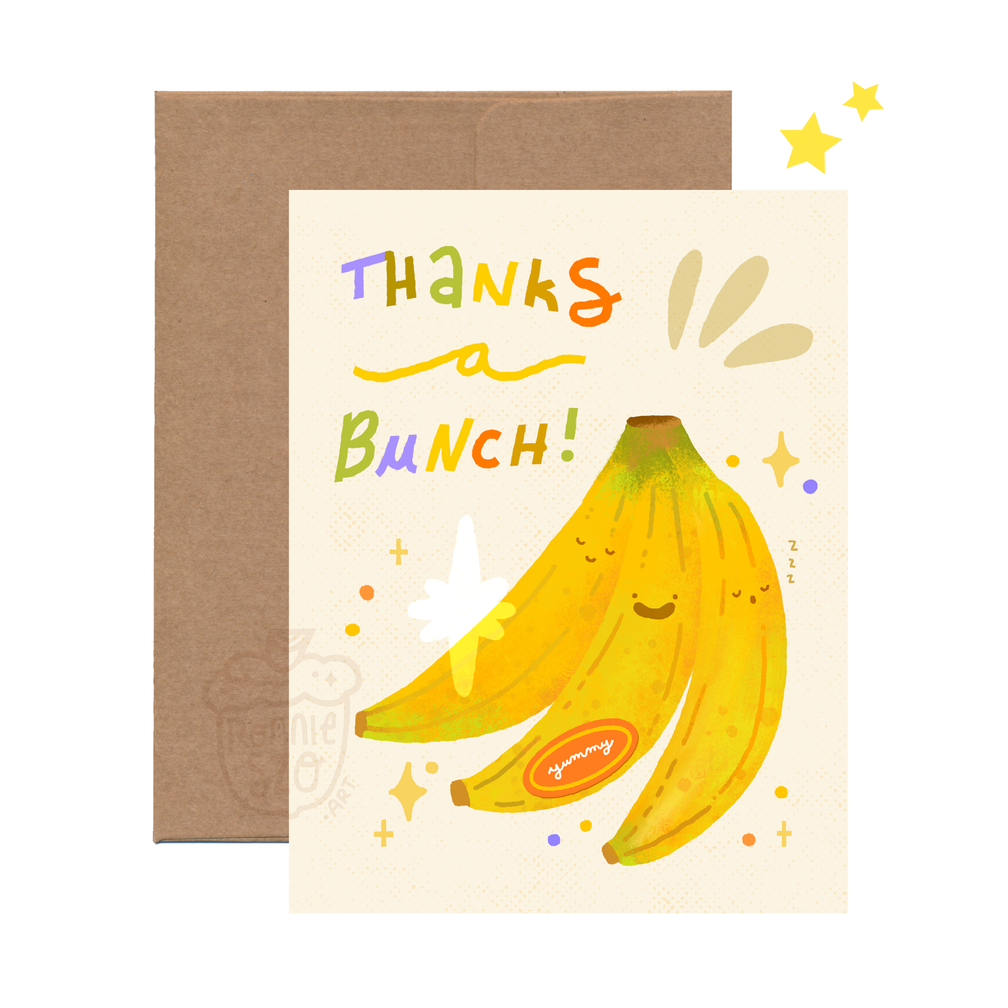 Thanks a Bunch Greeting Card