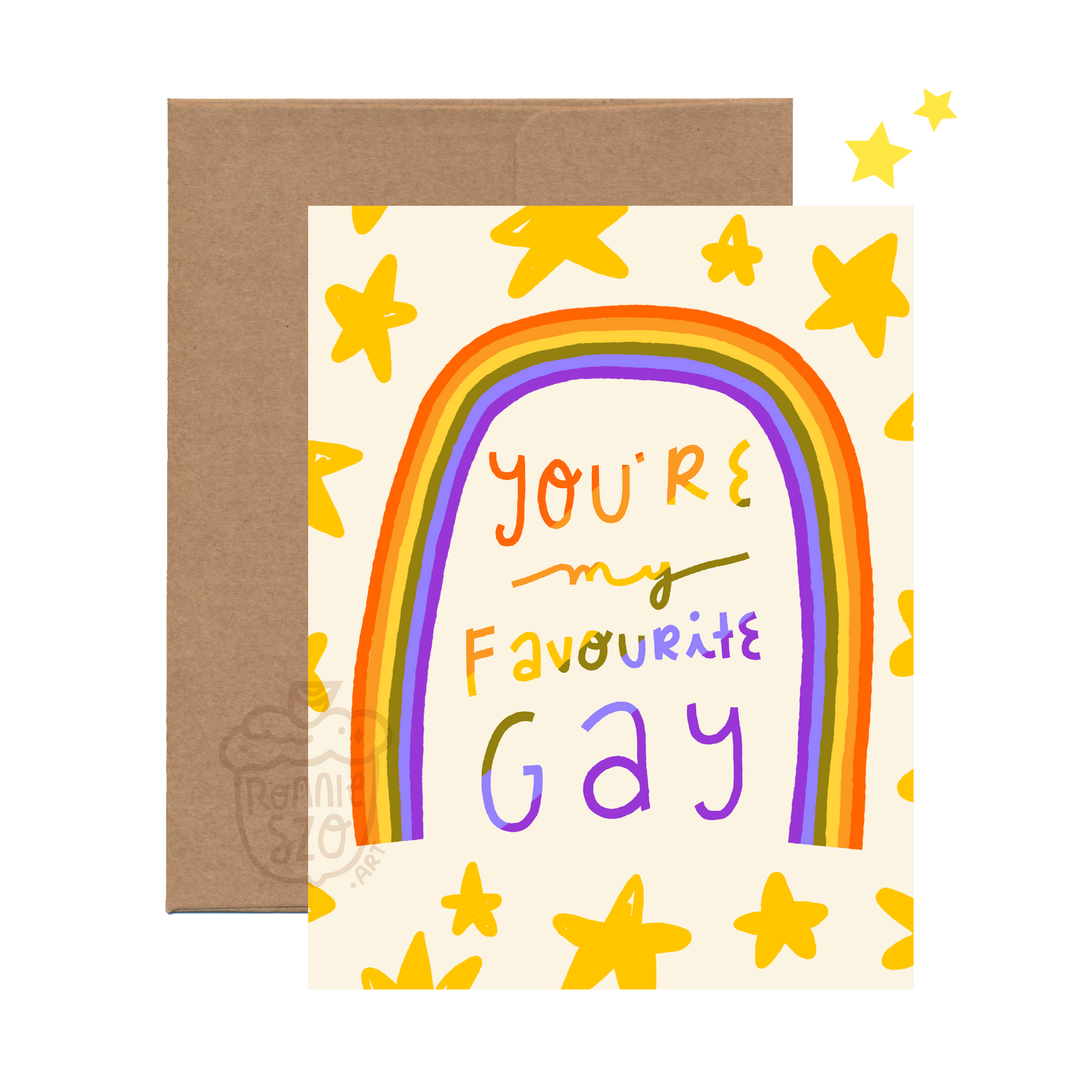 You're My Favourite Gay Greeting Card