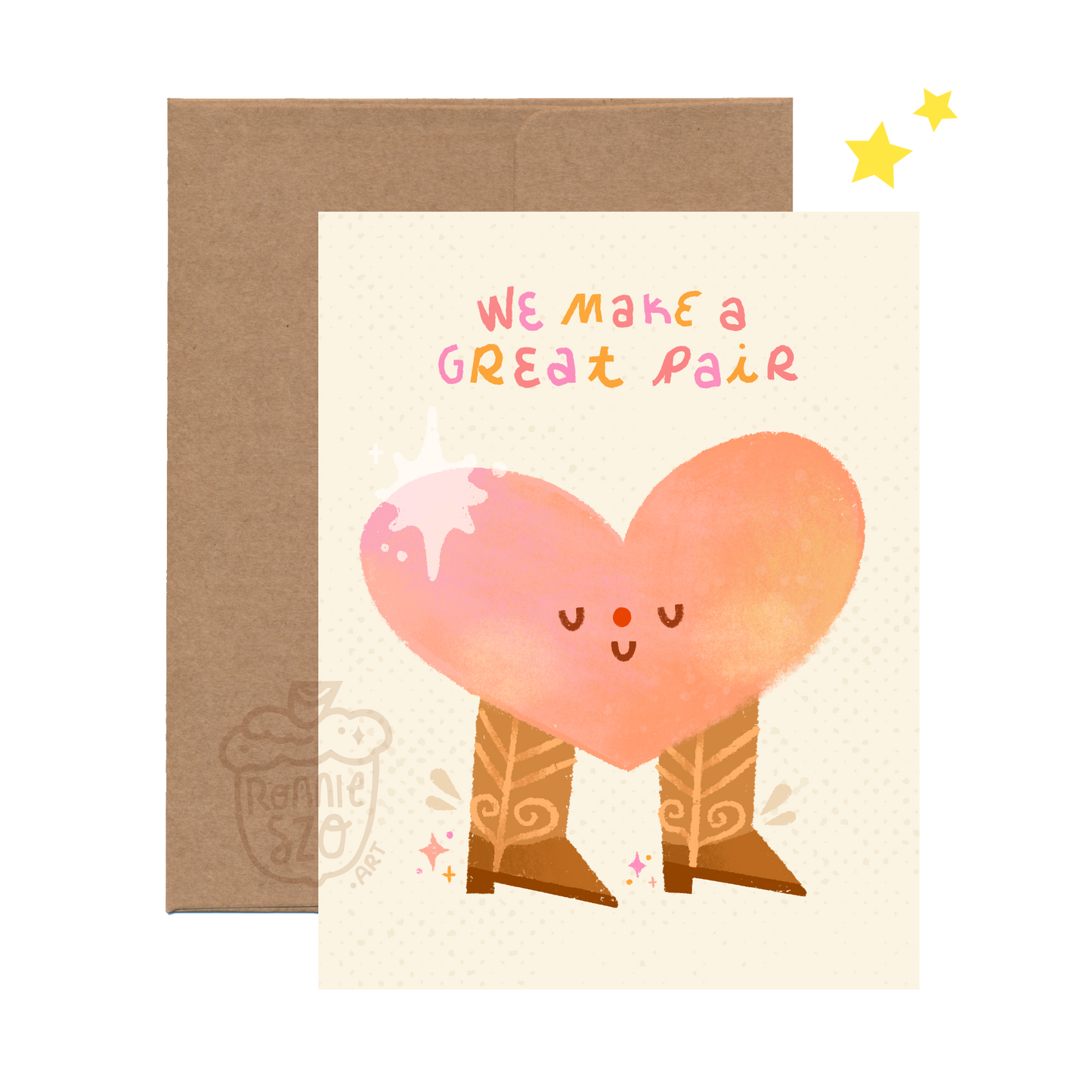 We Make a Great Pair Card