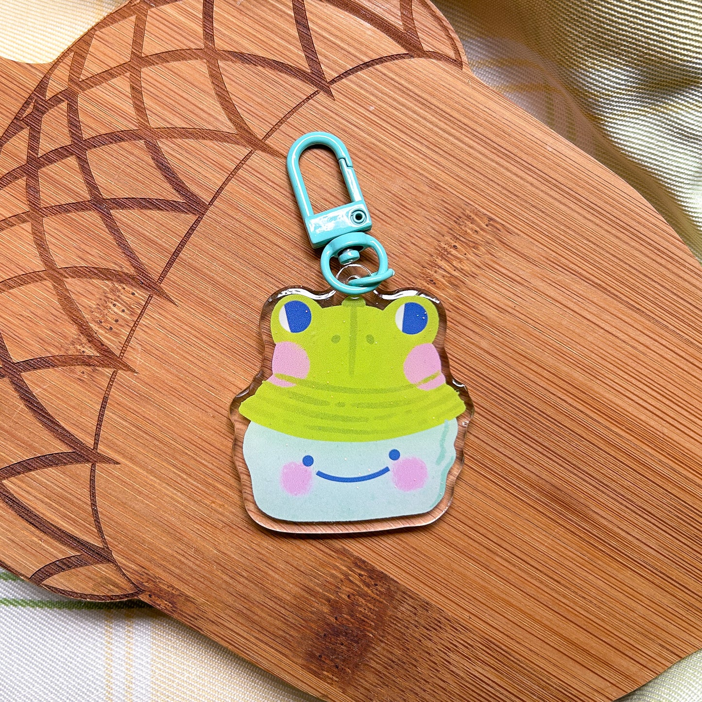Froggy Rock Friend Charm