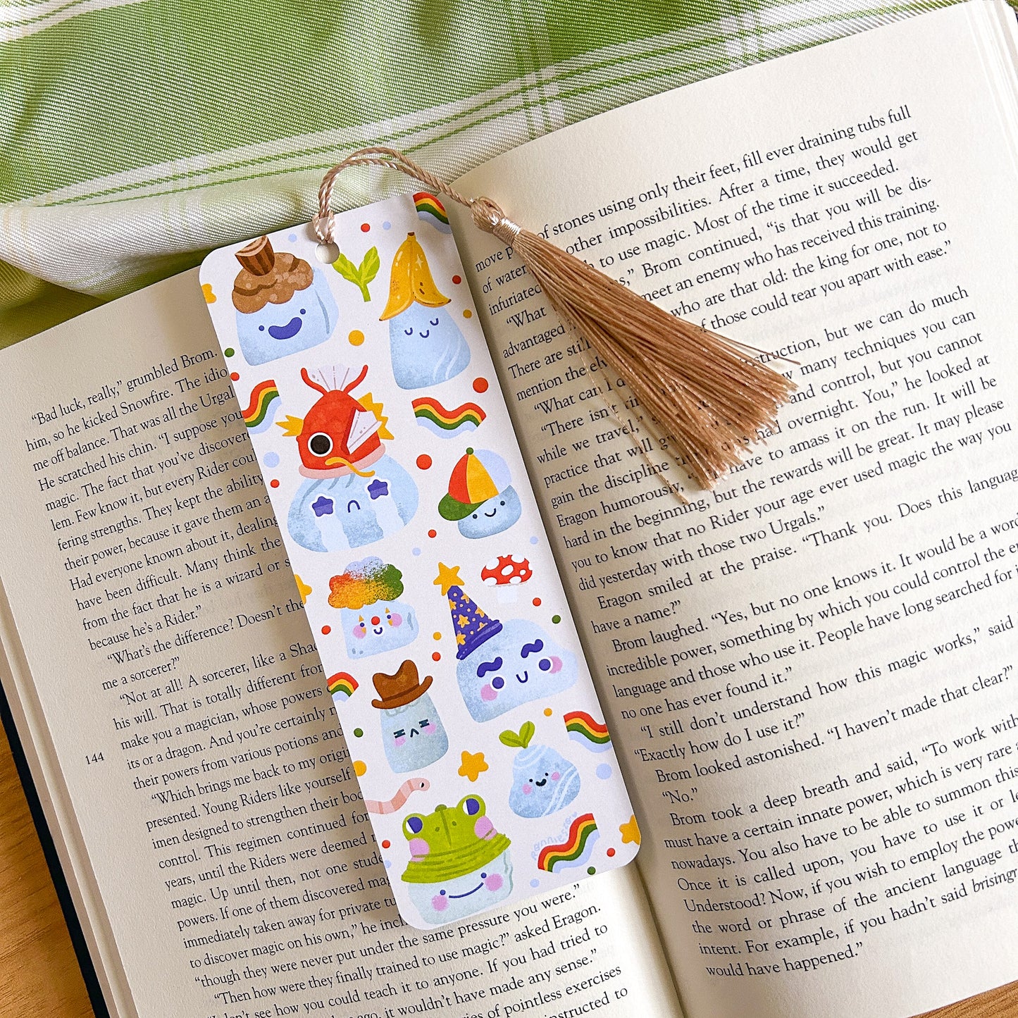 Rock Friends Silly Bookmark