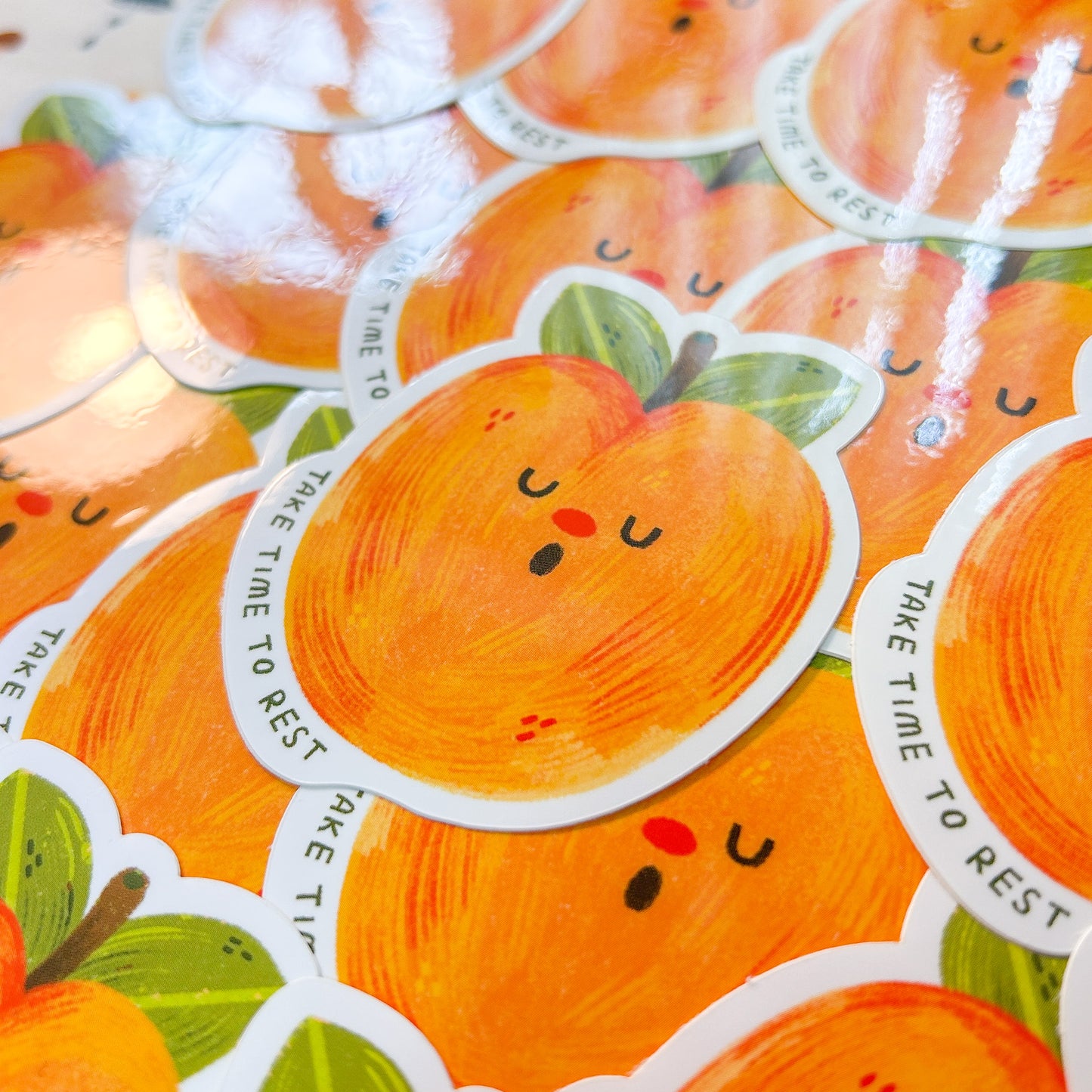 Take Time to Rest Motivational Sticker