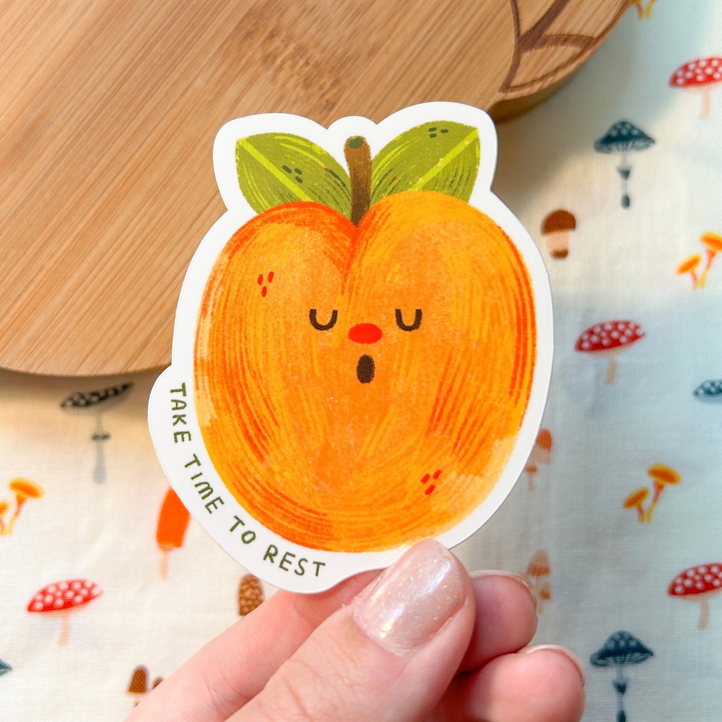 Take Time to Rest Motivational Sticker