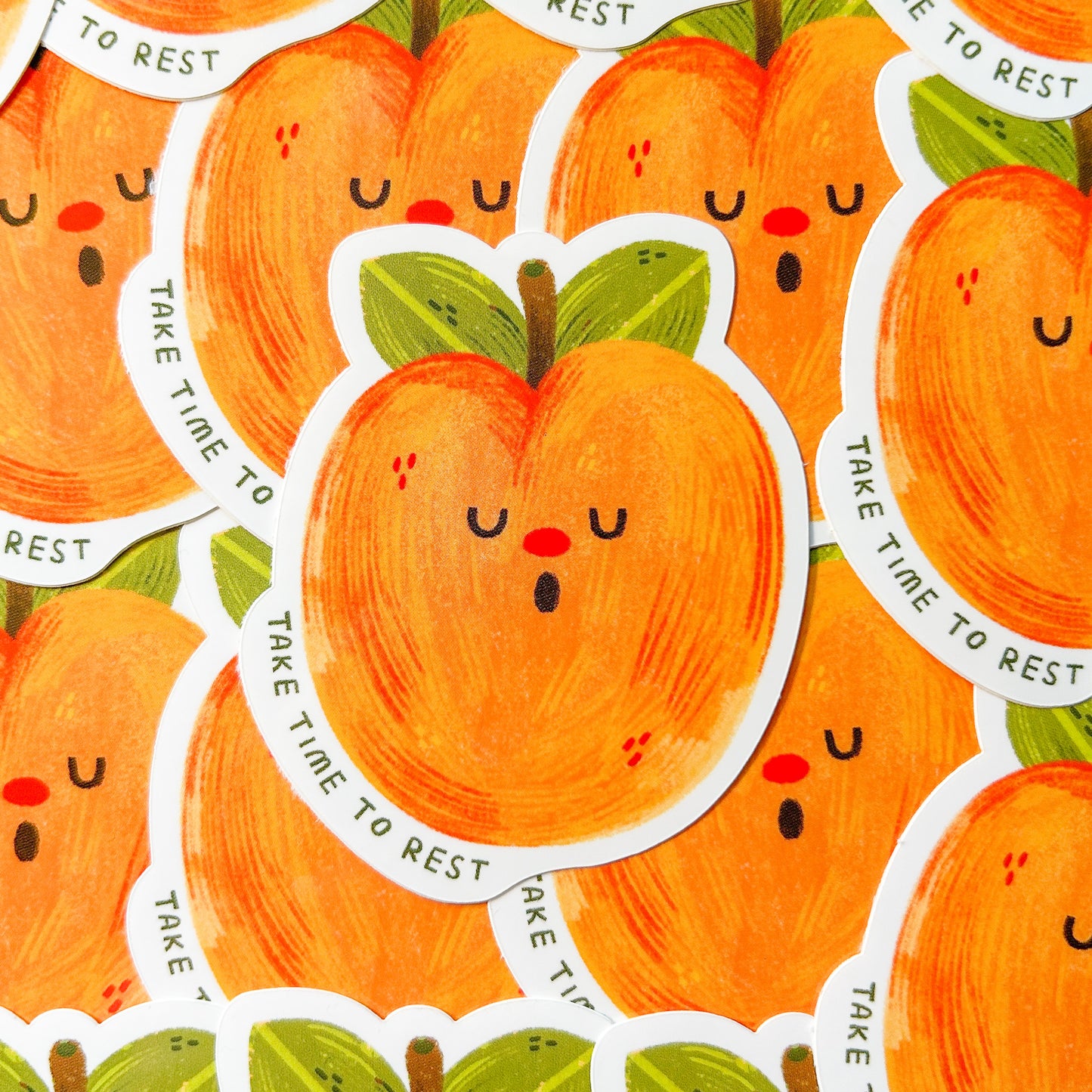 Take Time to Rest Motivational Sticker