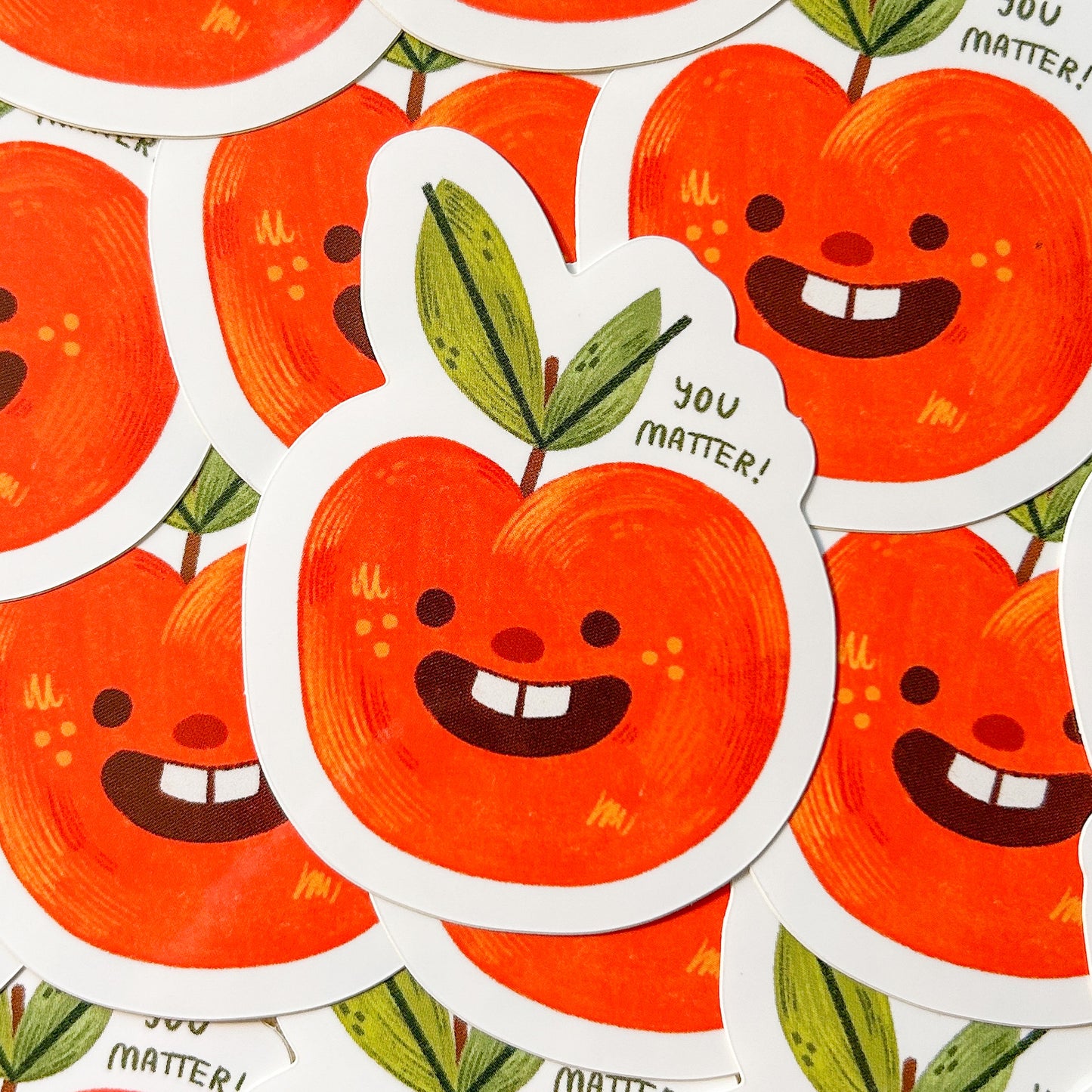Motivational Fruit Vinyl Sticker