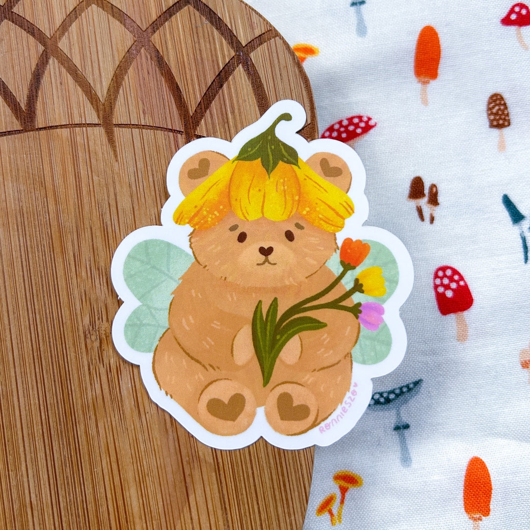 Fairy Bear - Die-Cut Sticker
