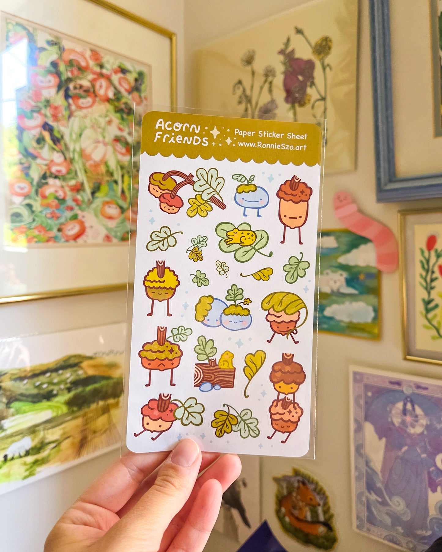 Acorn Friends - Sticker Sheet