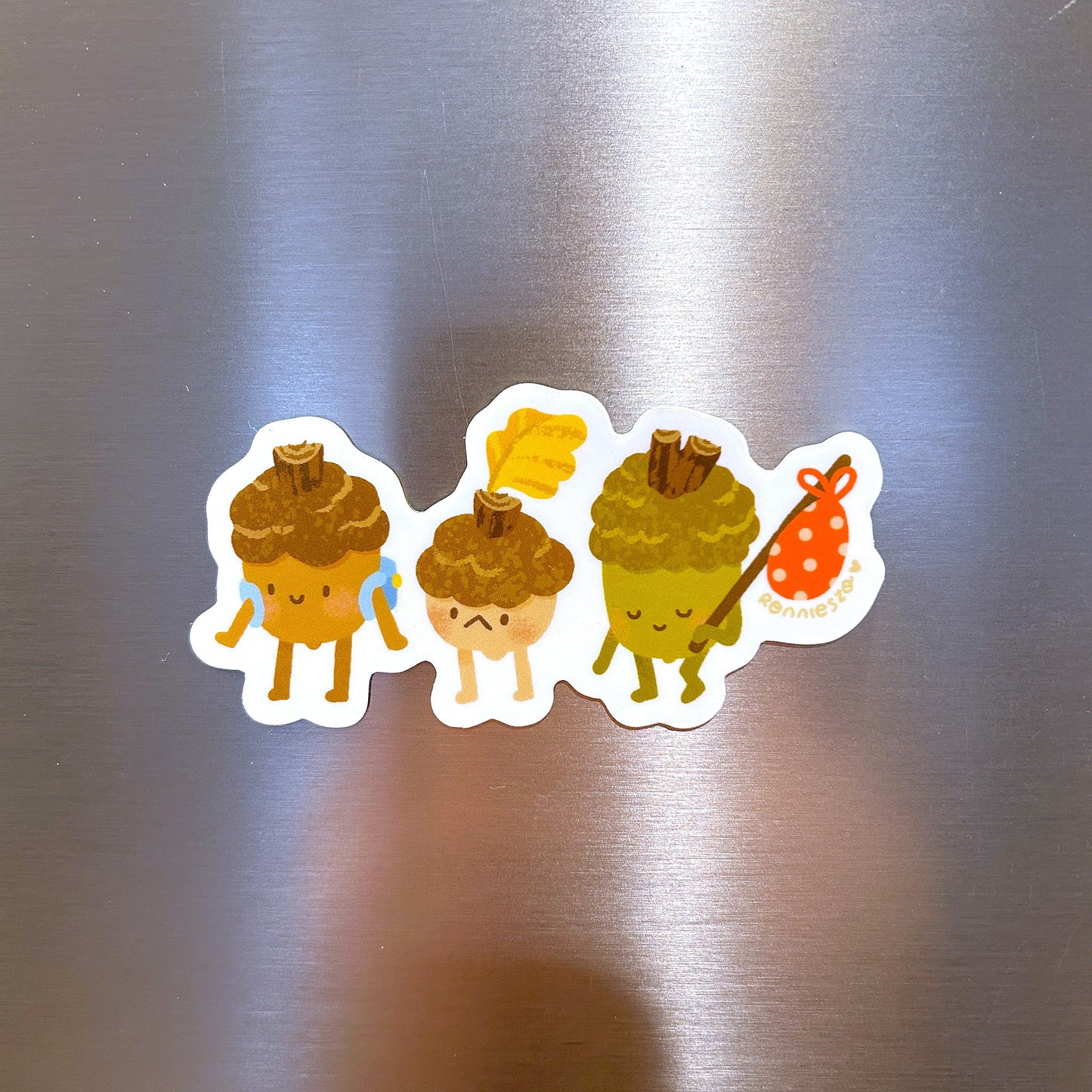 Travelling Acorns - Magnet