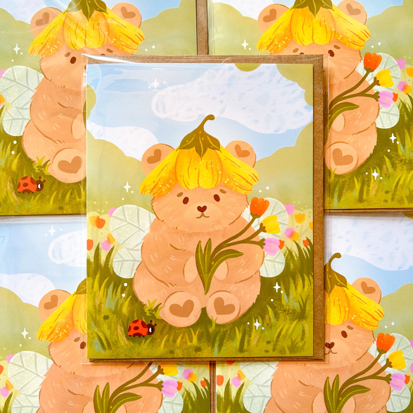 Fairy Bear Greeting Card