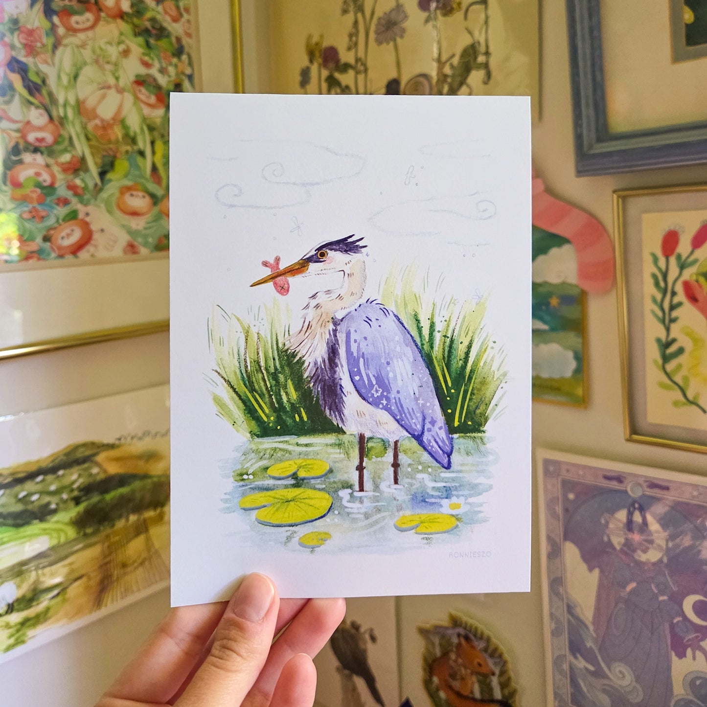 Great Blue Heron Print