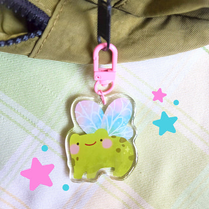 Fairy Frog Keychain