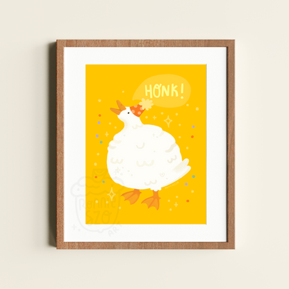 Goose Honk - 8x10 Print