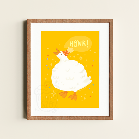 Goose Honk - 8x10 Print