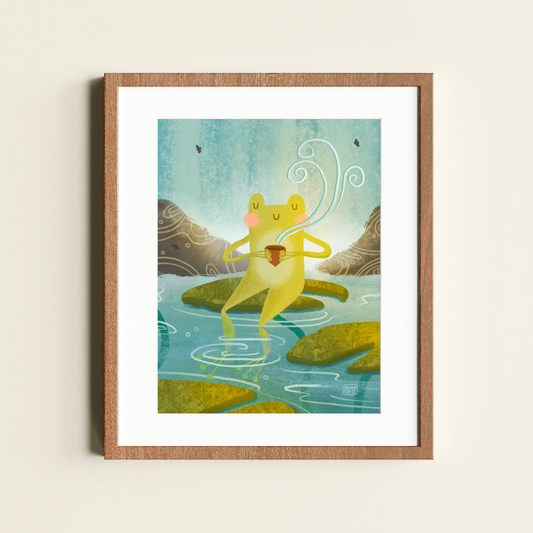Waterfall Frog - 8x10 Print