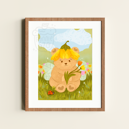Fairy Bear - 8x10 Print