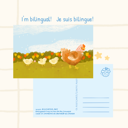 Chickens - Postcard