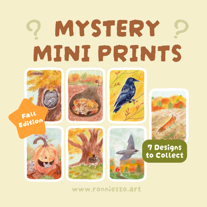 Mystery Mini Prints: FALL