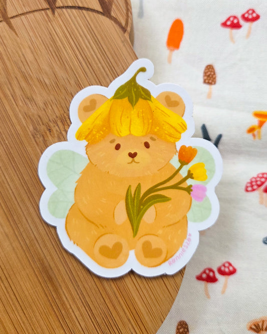 Fairy Bear Vinyl Sticker
