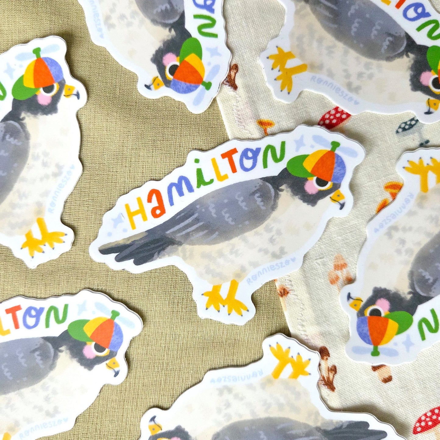 Hamilton Peregrine Falcon Sticker