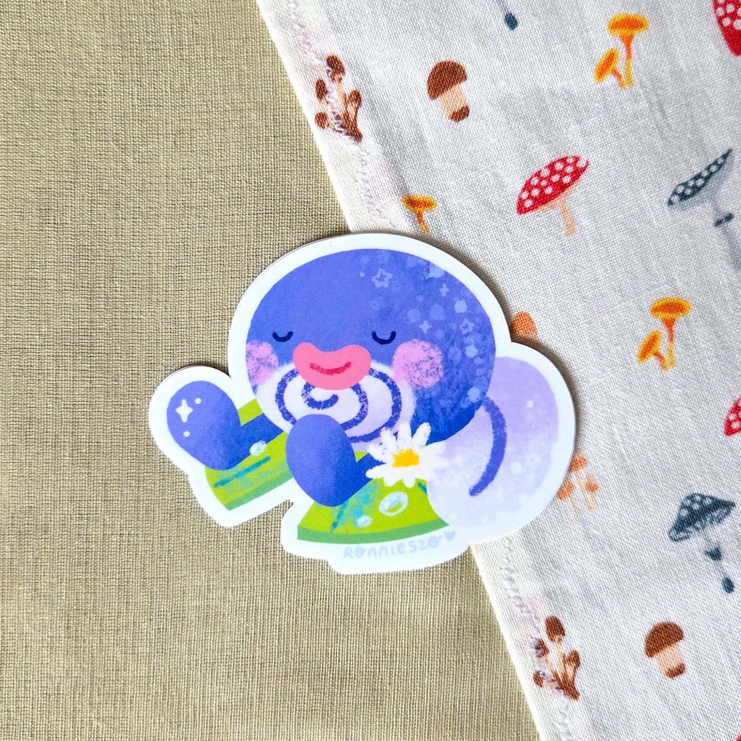 Poliwag Lily pad Sticker