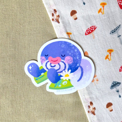 Poliwag Lily pad Sticker