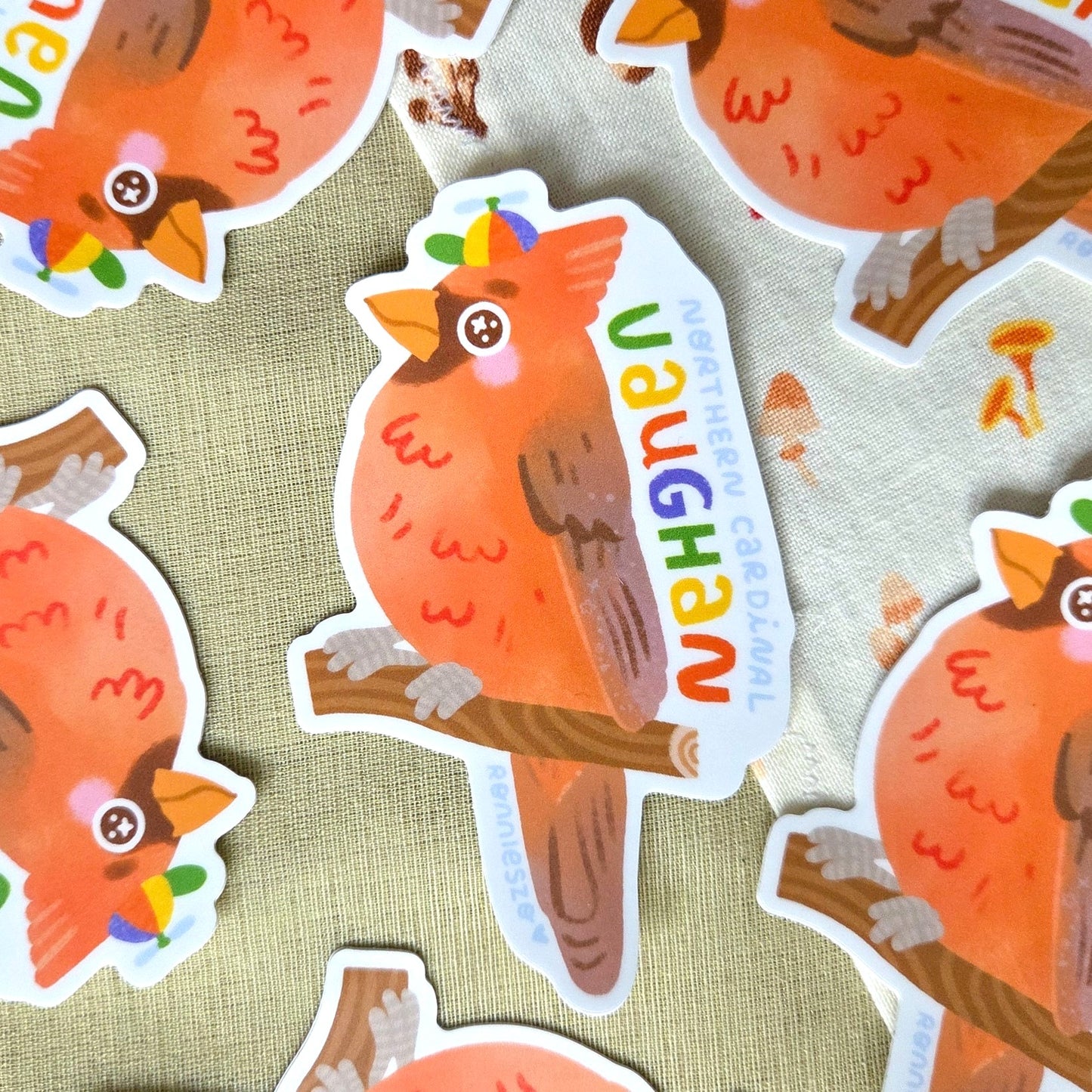 Vaughan Cardinal Sticker