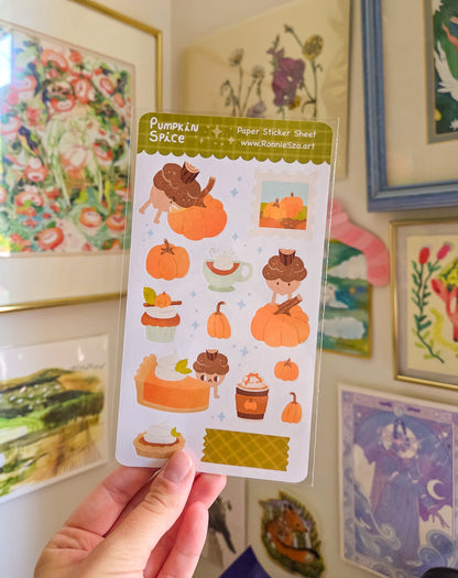 Pumpkin Spice Sticker Sheet