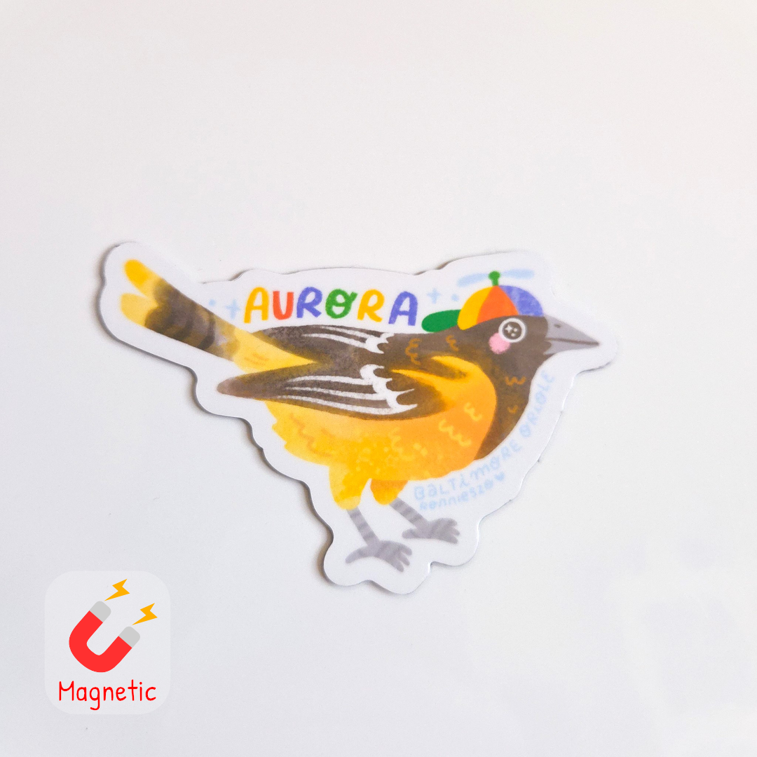Aurora Baltimore Oriole Magnet