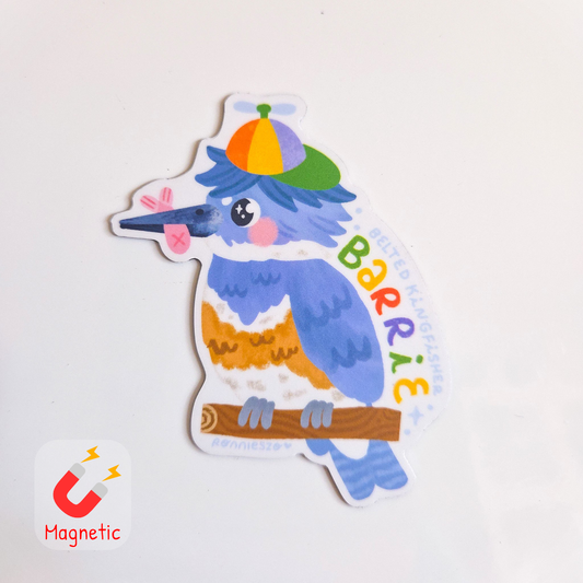 Barrie Belted Kingfisher Magnet