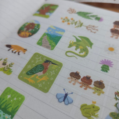 Magical Moments Glitter Sticker Roll