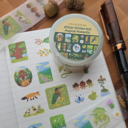 Magical Moments Glitter Sticker Roll