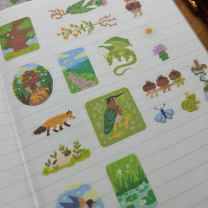 Magical Moments Glitter Sticker Roll
