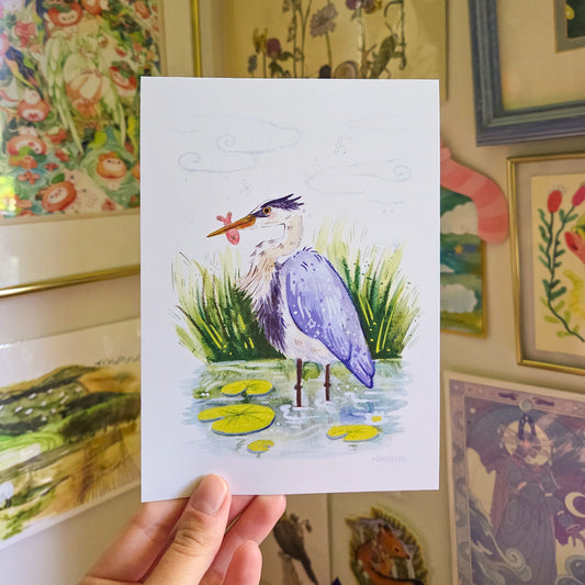 Great Blue Heron Print