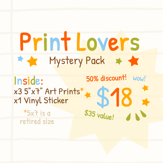 Print Lover Mystery Bundle