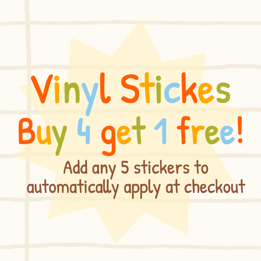 Vinyl Sticker Discount