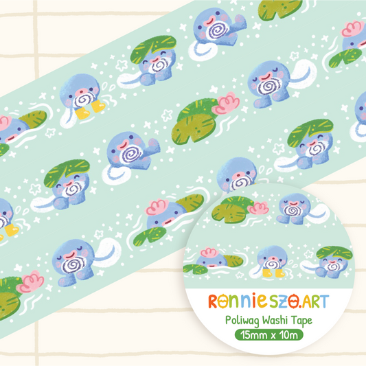 Poliwag Washi Tape